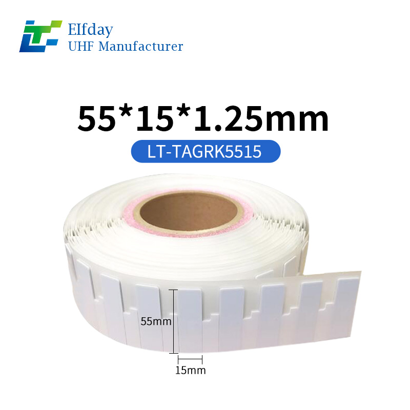 Flexible Anti-Metal UHF RFID Tag 55*15mm M830 chip for Industrial Metal Surfaces and Durable Tracking